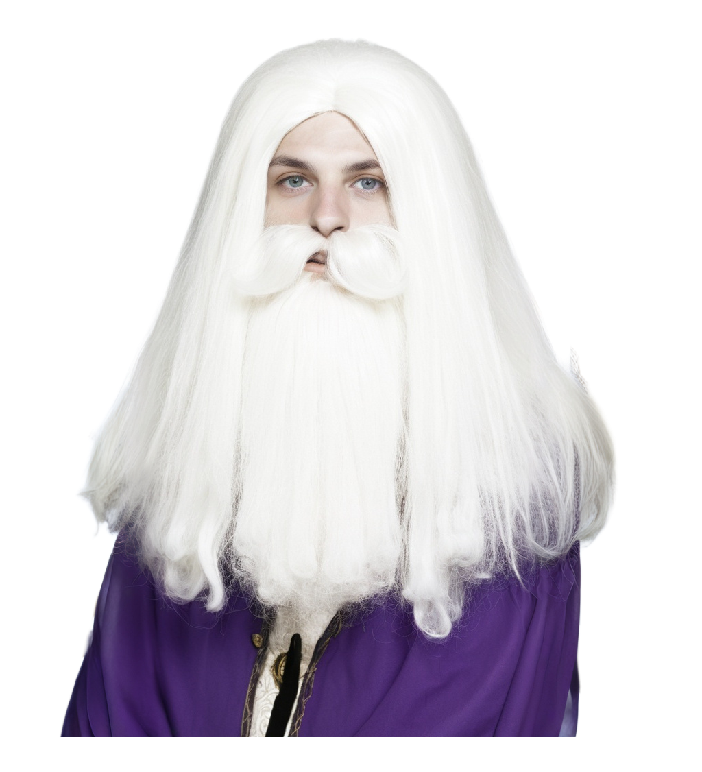 Paruka pro muže – čarodějský styl