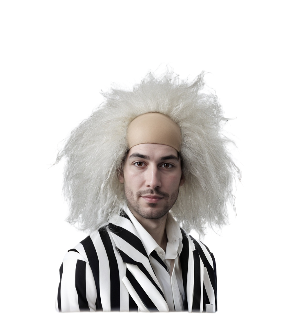 Paruka pro muže – šílený vědec