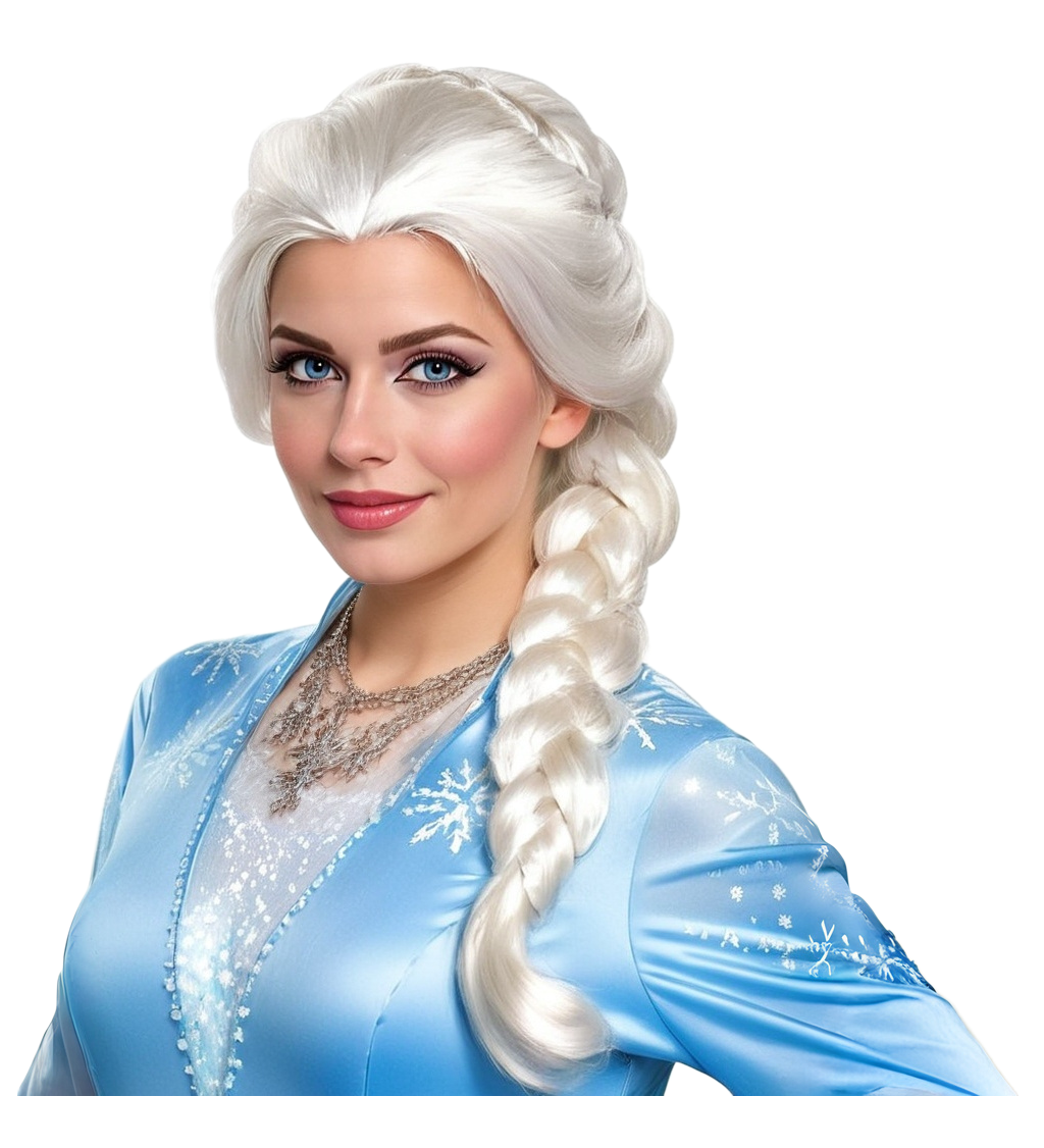 Paruka pro ženy – sněhová princezna