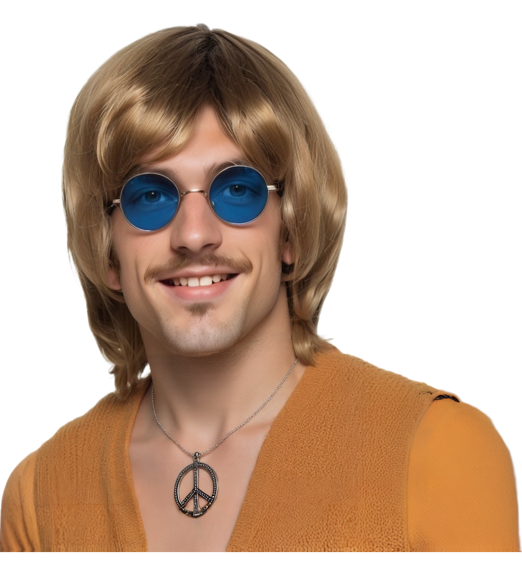 Retro paruka pro muže – styl 80. let