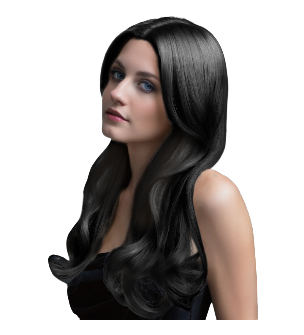 Černá dámská paruka Sarah