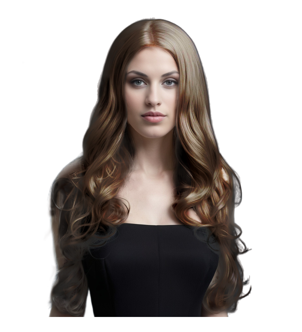 Hnědá dámská paruka Natali