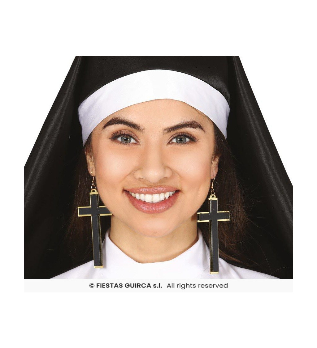 Naušnice - kříže