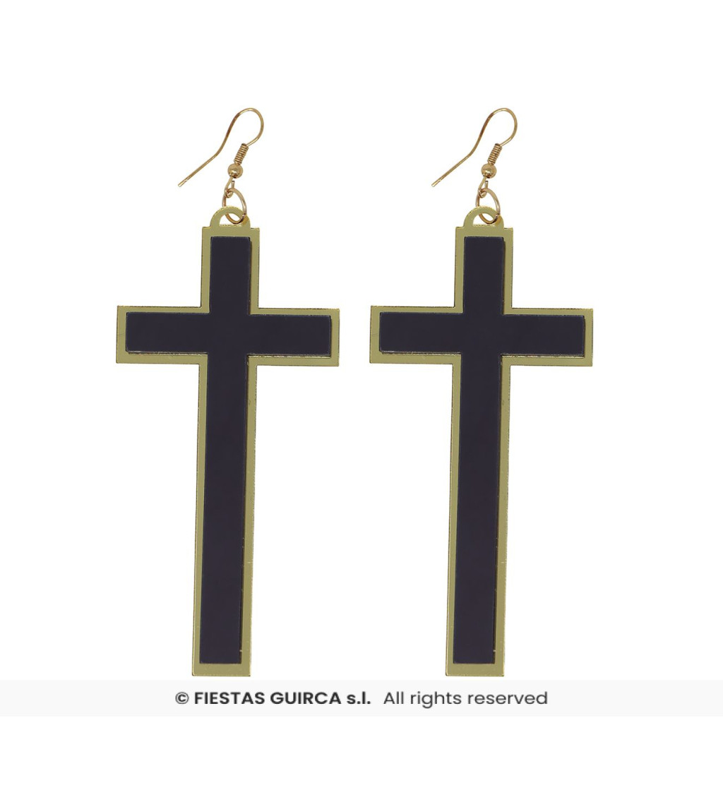 Naušnice - kříže