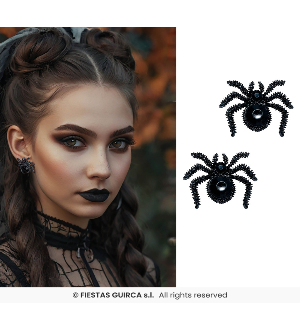 Náušnice - pavoučci