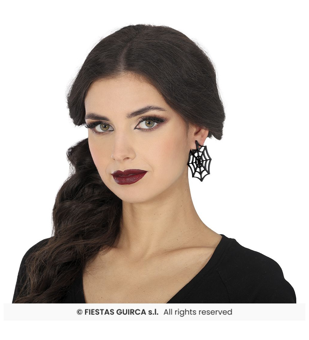 Náušnice - pavučiny