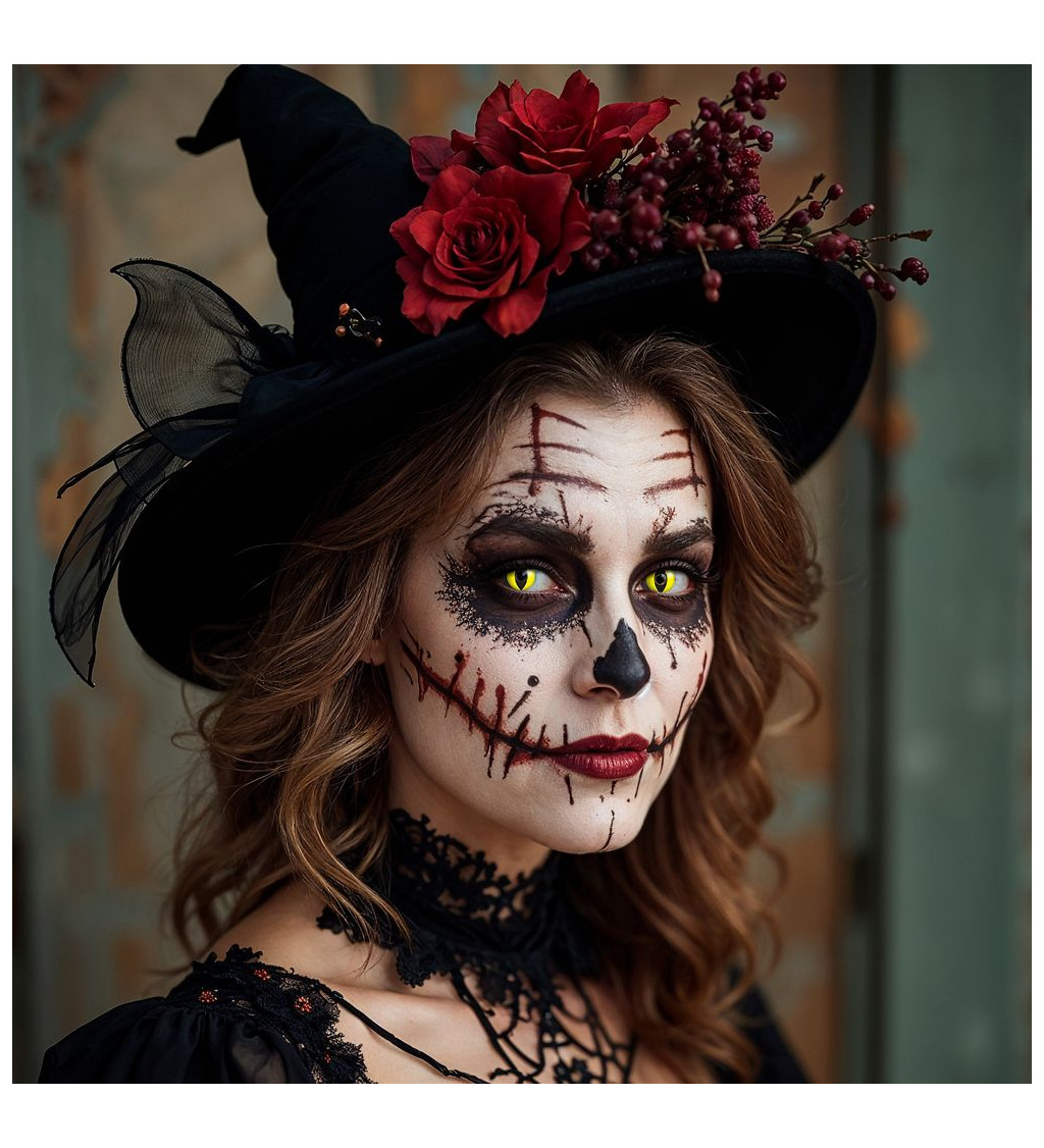 Kontaktní čočky Glowing Wildcat – jednodenní