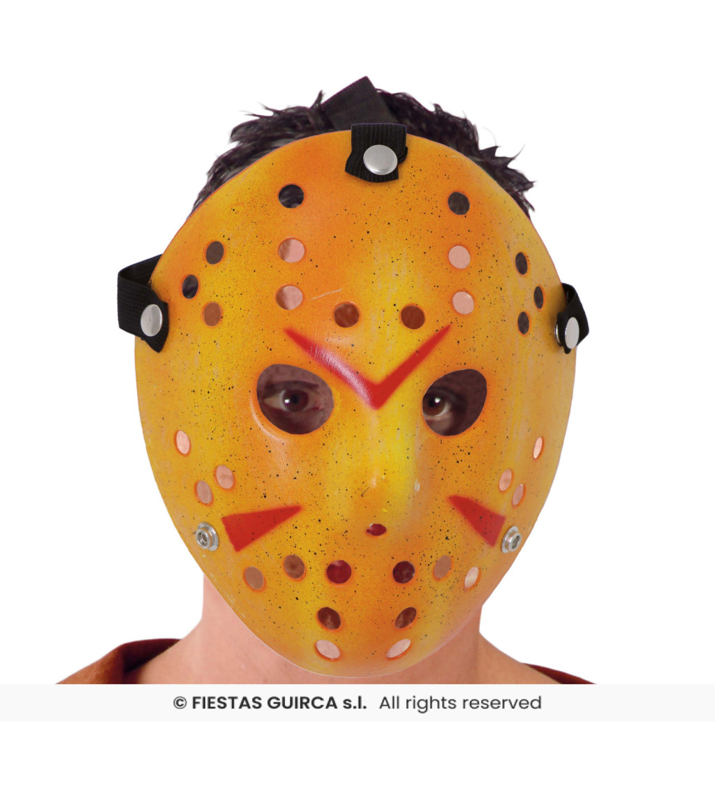 Maska halloween - hokejová
