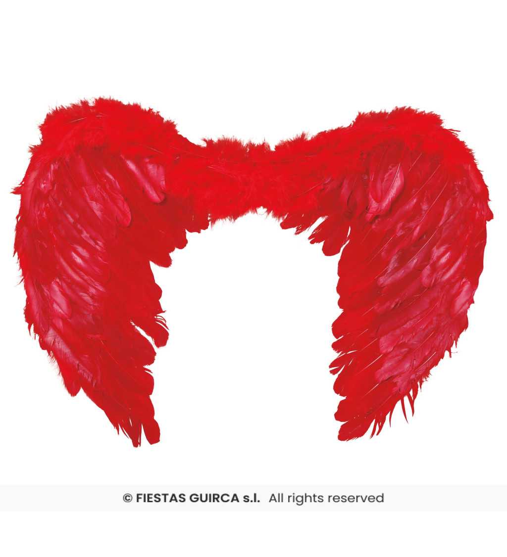 Andělská křídla – červená