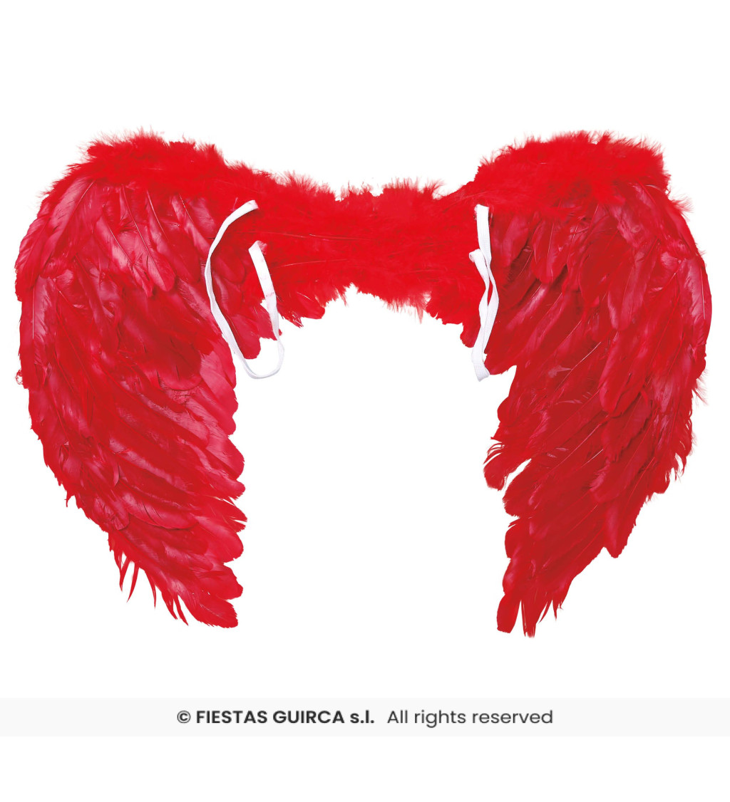 Andělská křídla – červená