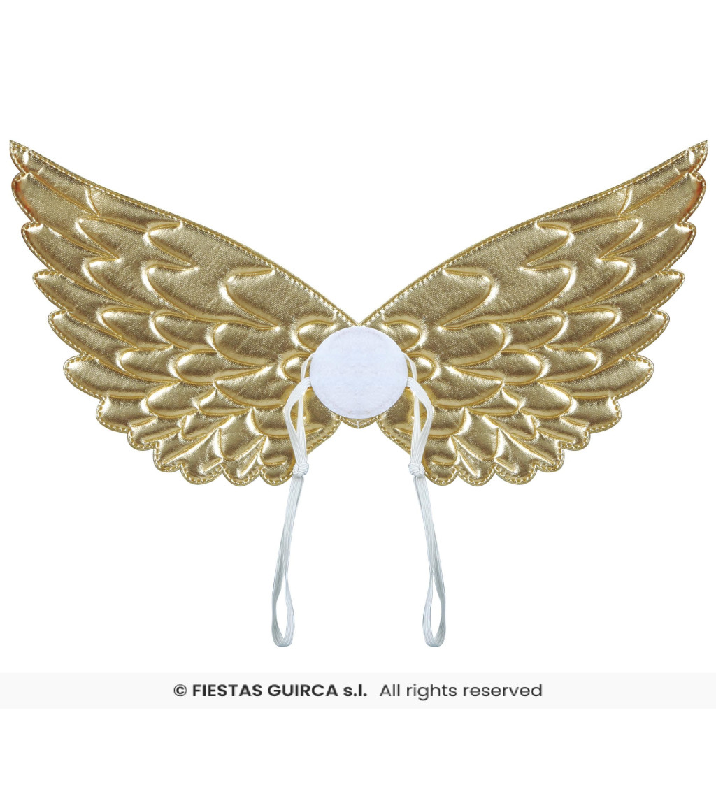 Andělská křídla – zlatá