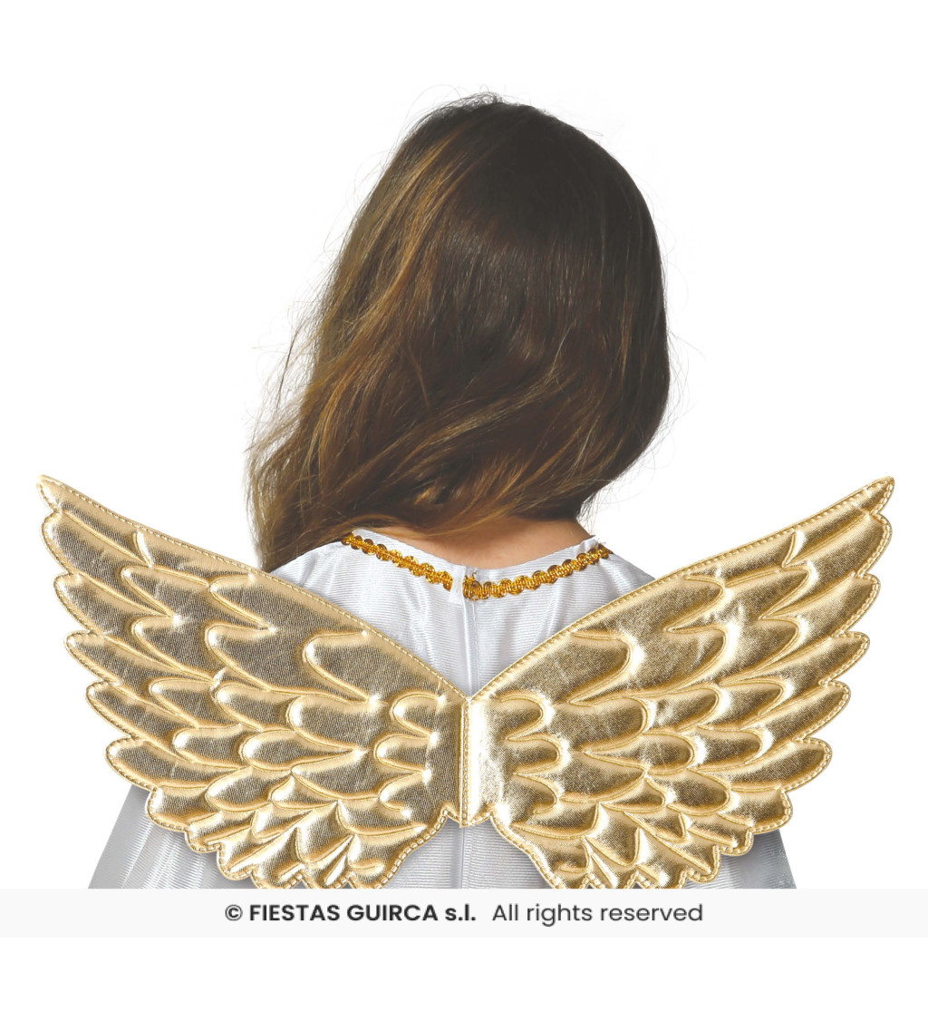 Andělská křídla – zlatá
