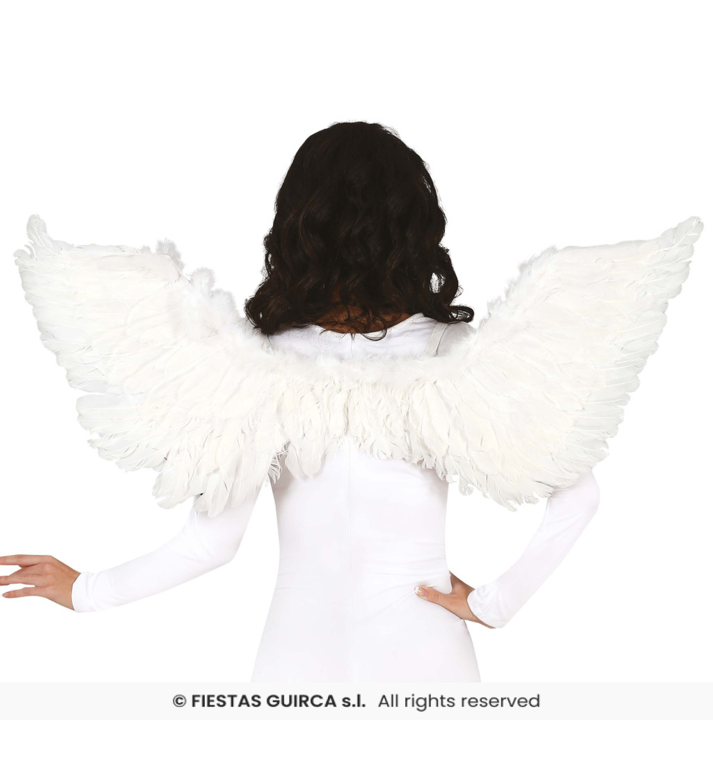 Andělská křídla – bílá