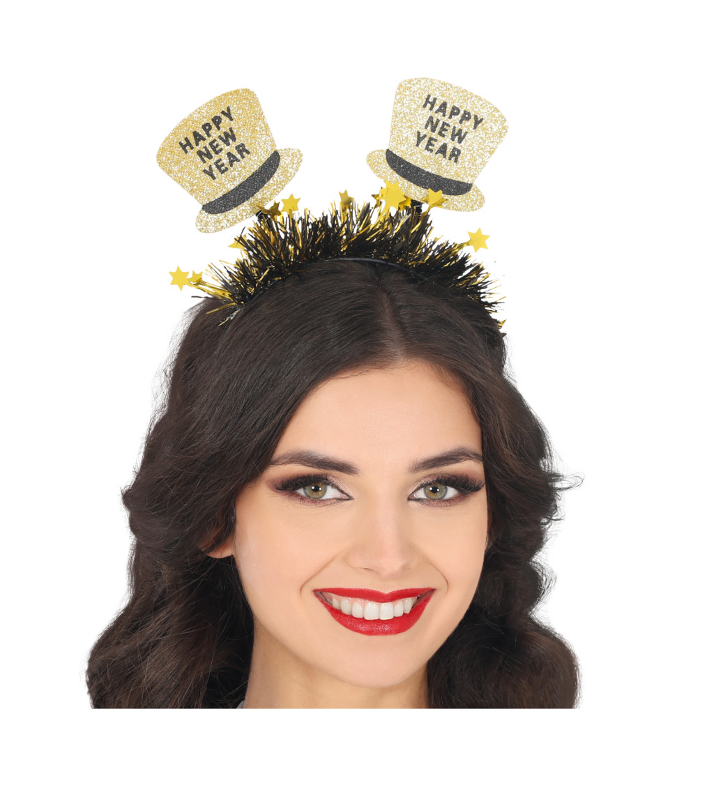 Čelenka s party kloboučky