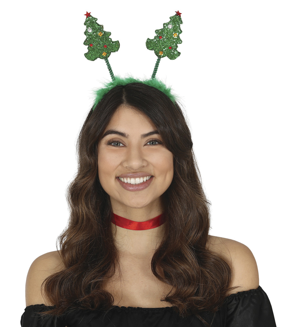 Čelenka vánoční motiv