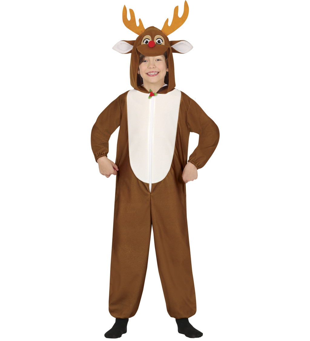 Dětský vánoční kostým – Sobí overal