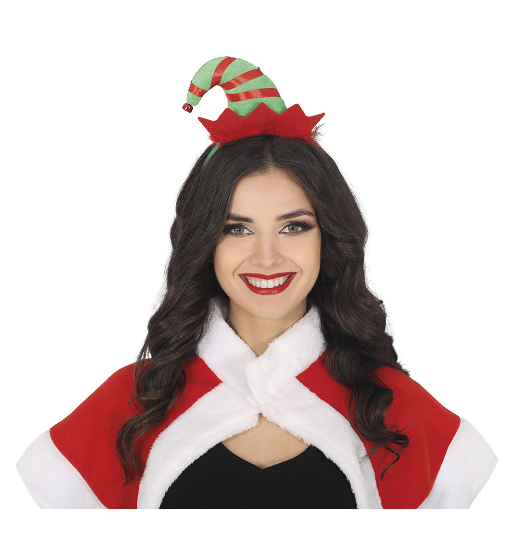 Čelenka s malou elfí čepičkou