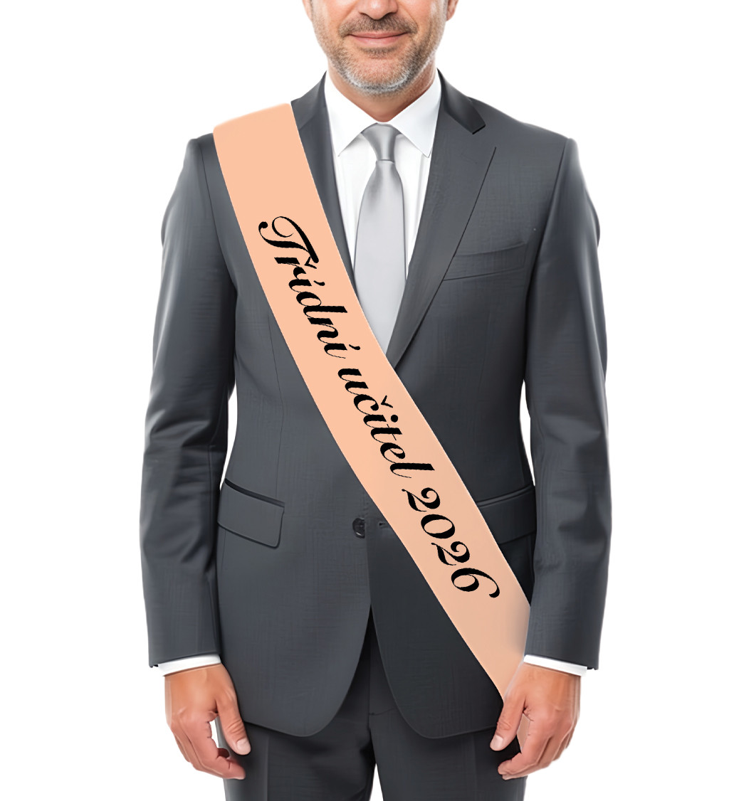 Třídní učitel 2026 – elegantní šerpa