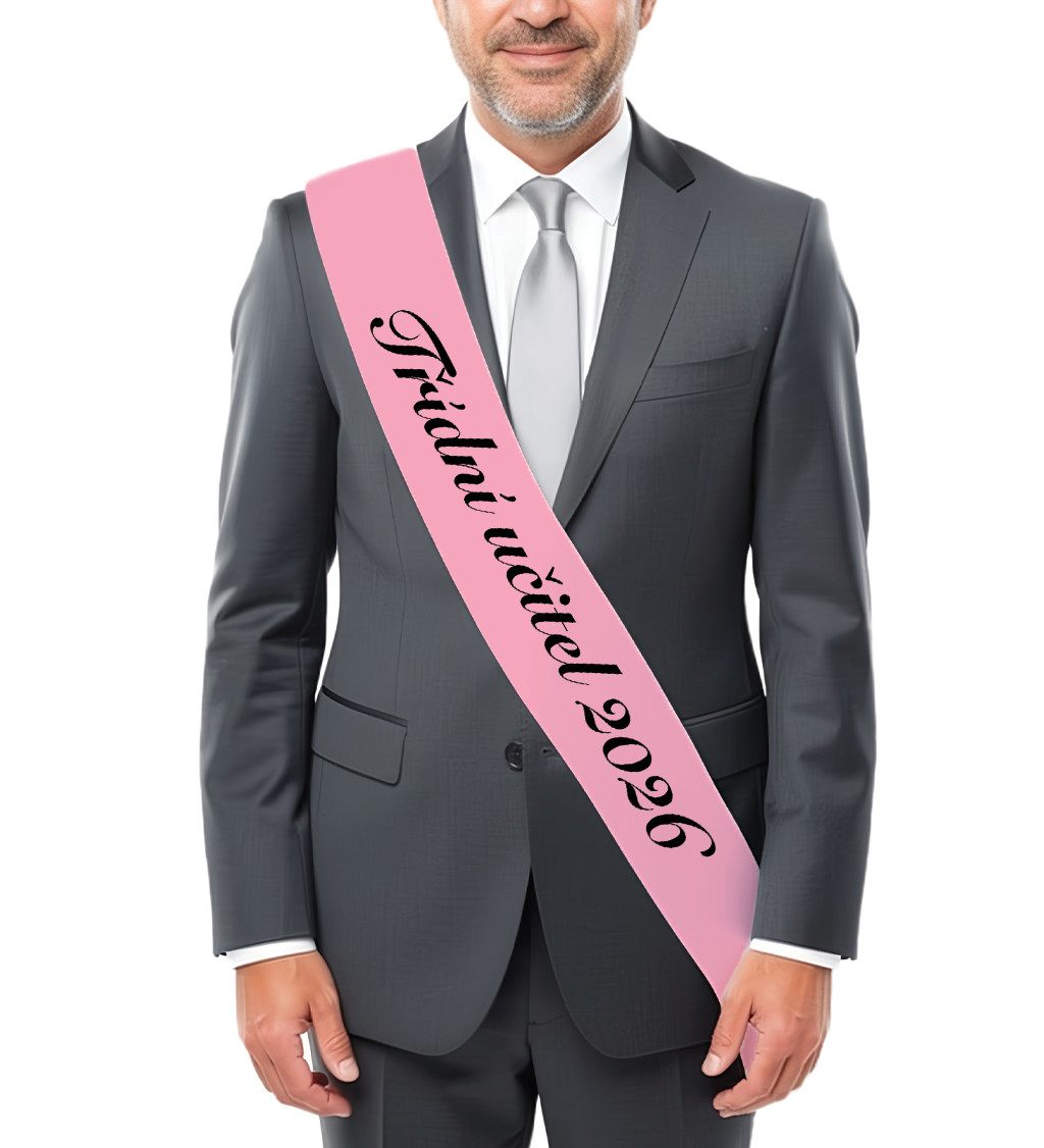 Třídní učitel 2026 – elegantní šerpa