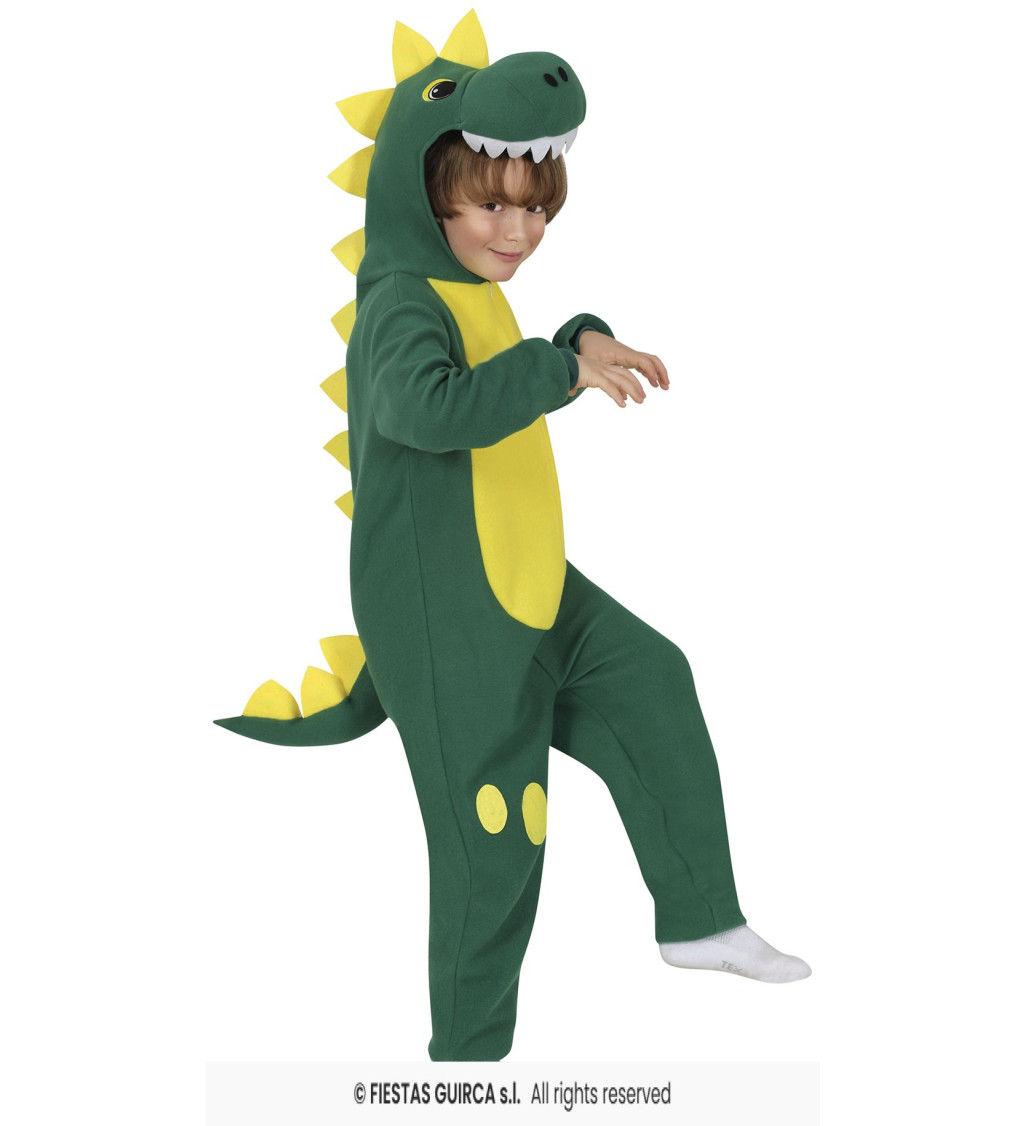 Dětský kostým dinosaura s kapucí