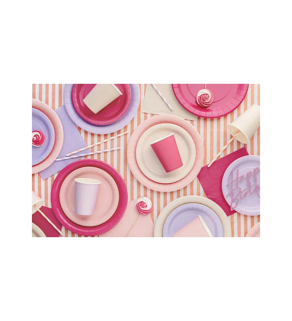 Levandulové talířky - 6 ks