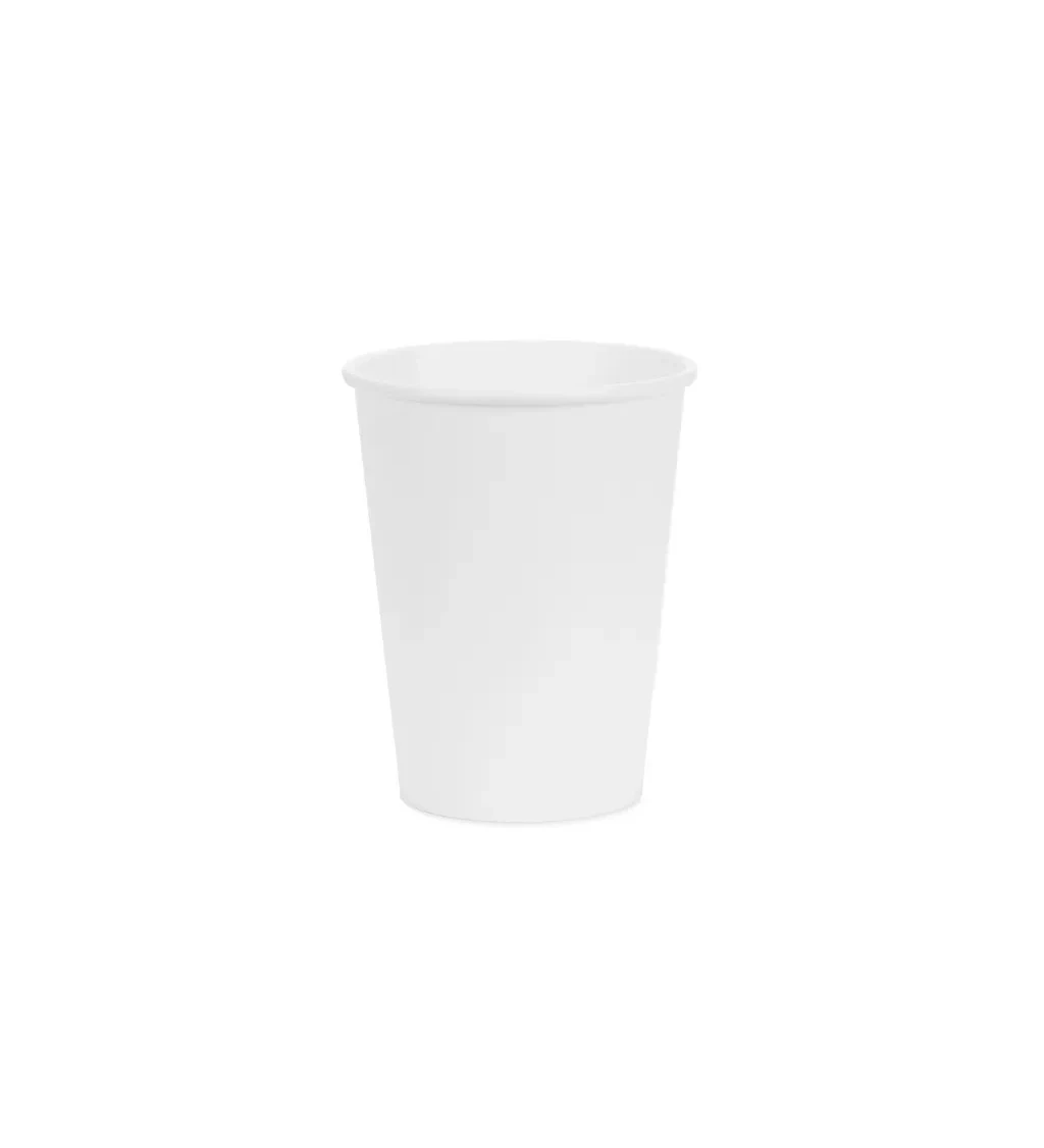 Bílé kelímky (6 ks)