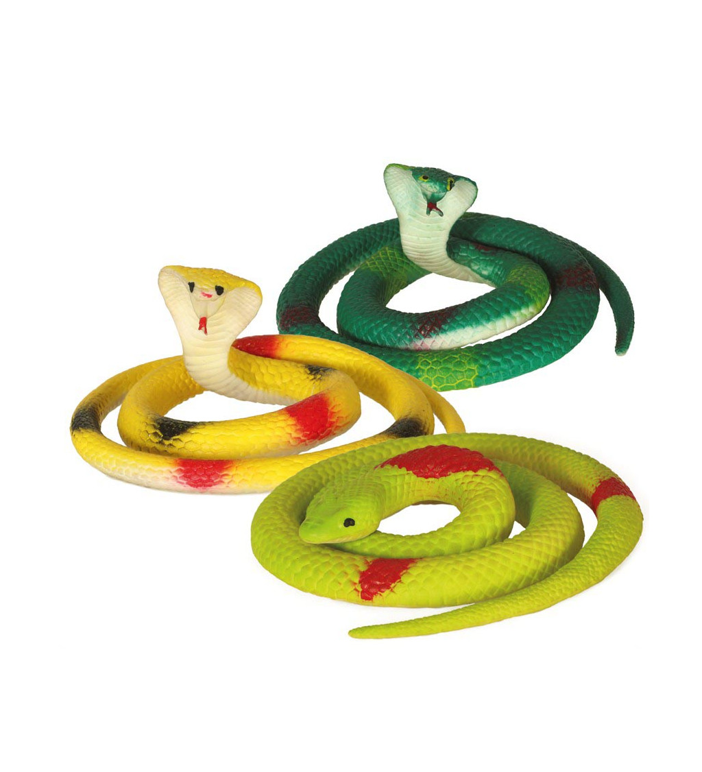 Gumový had – strašidelný efekt