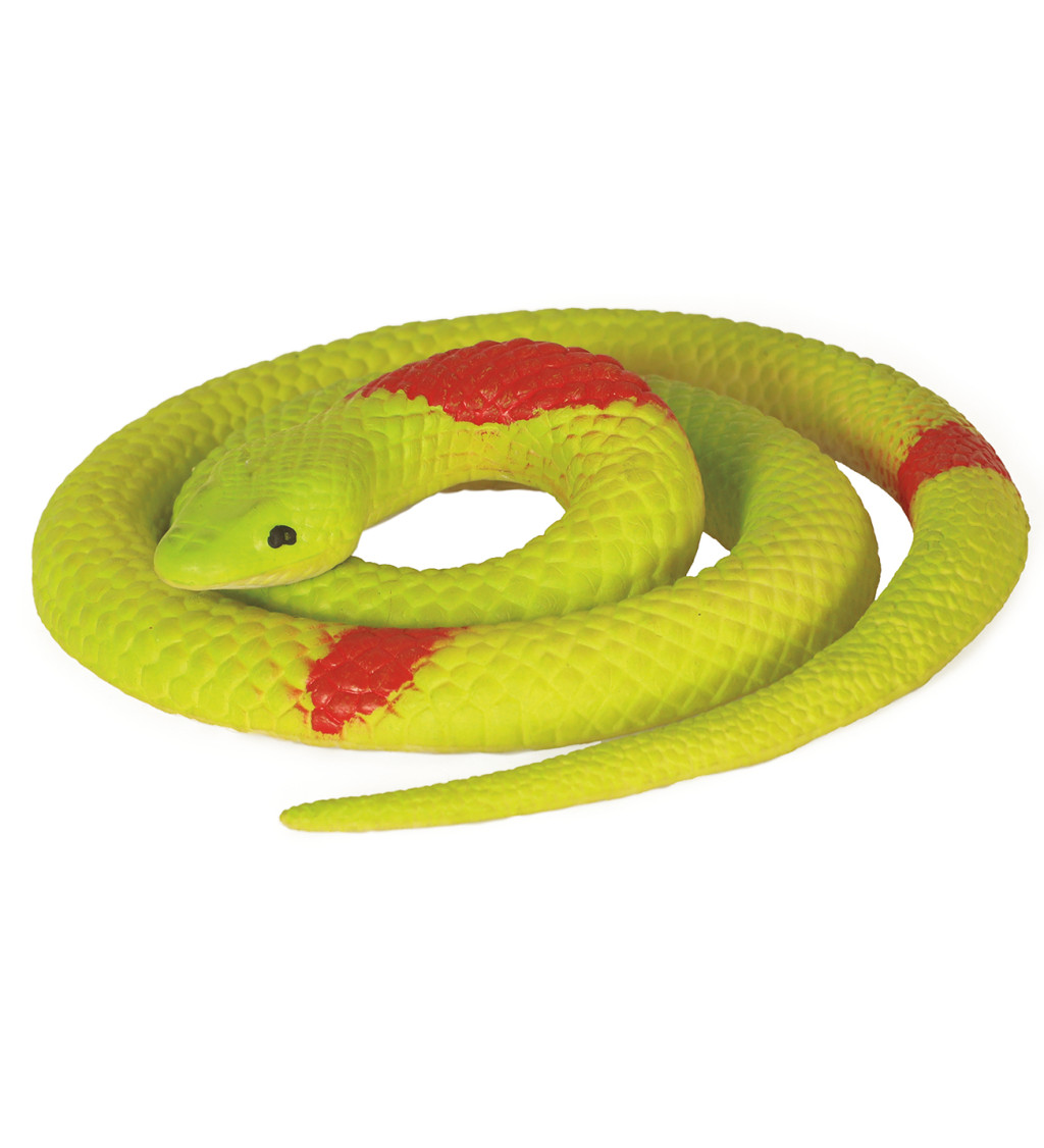 Gumový had – strašidelný efekt