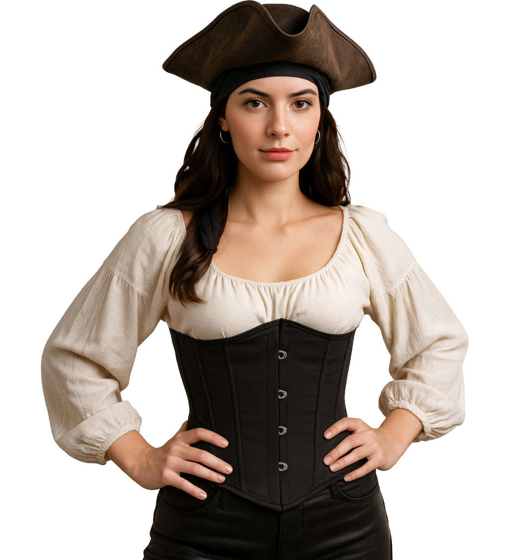 Polokorzet černé barvy