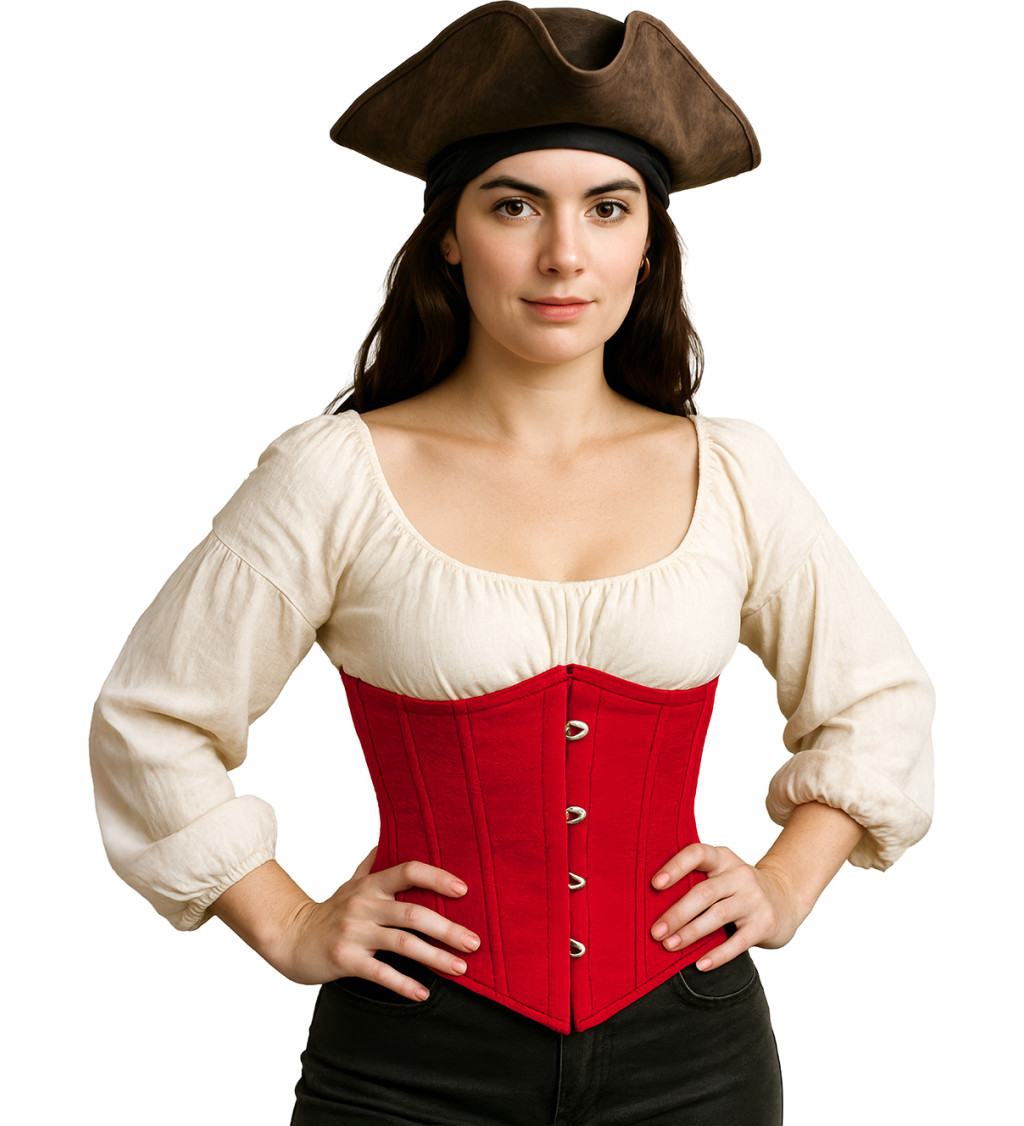 Polokorzet červené barvy