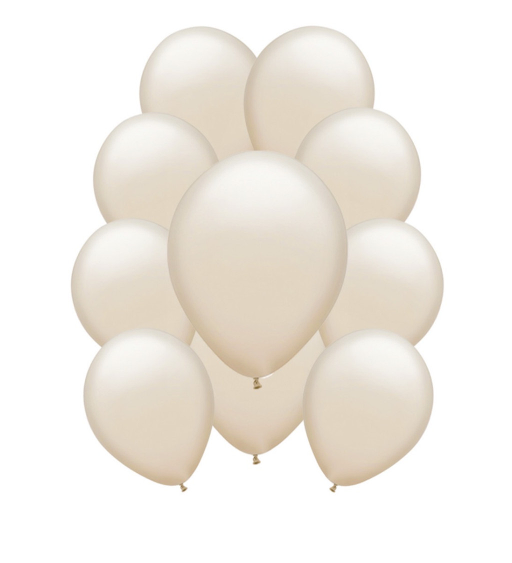 Latexové balónky metalické - Písečné