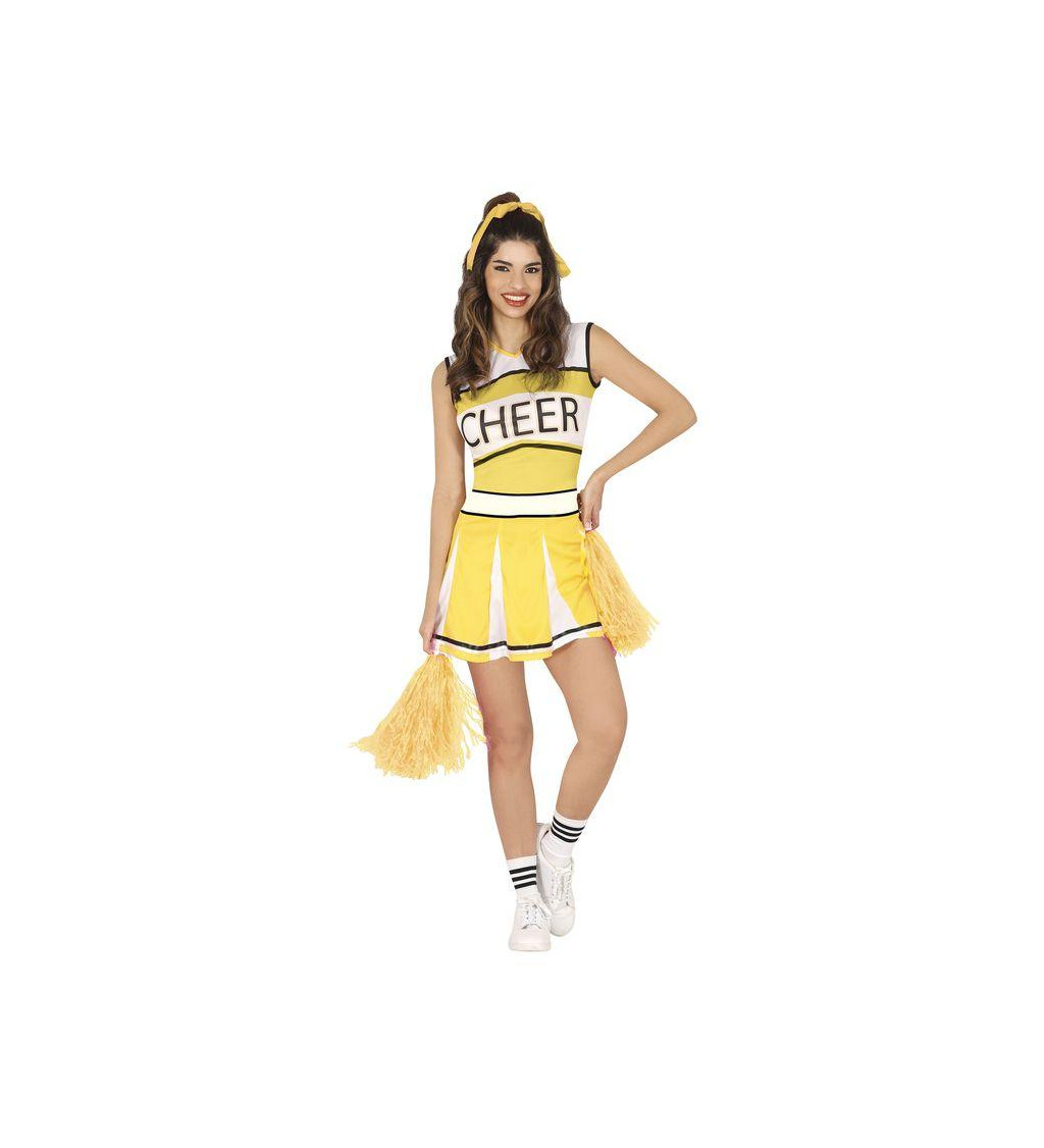 Dámský kostým Cheerleader roztleskávačka