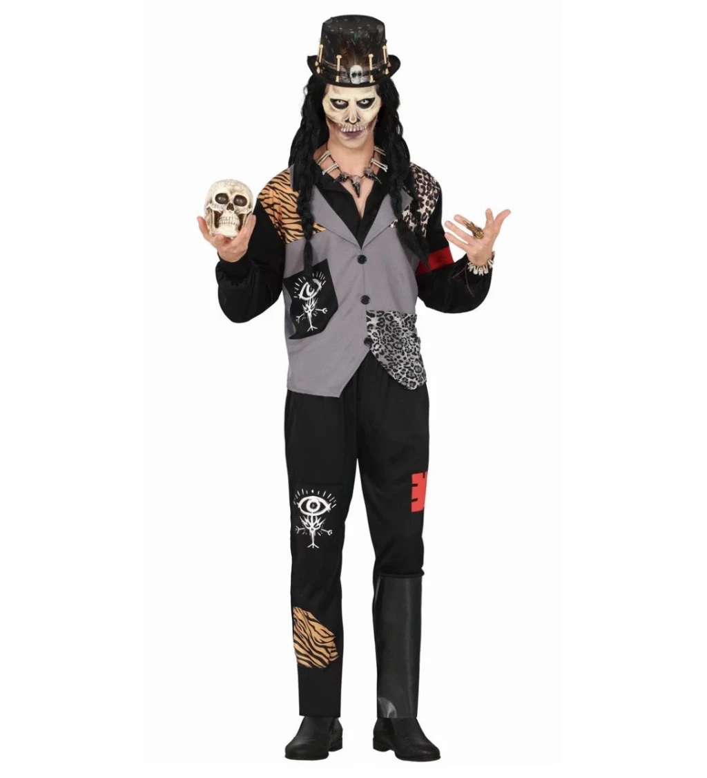 Pánský kostým Voodoo čaroděj
