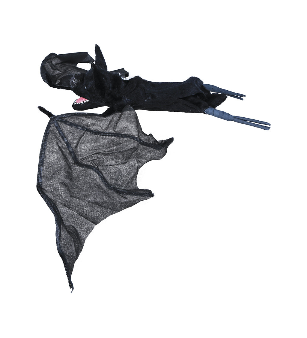 Pohyblivý netopýr na Halloween – 70 cm
