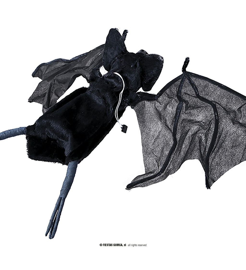 Pohyblivý netopýr na Halloween – 70 cm