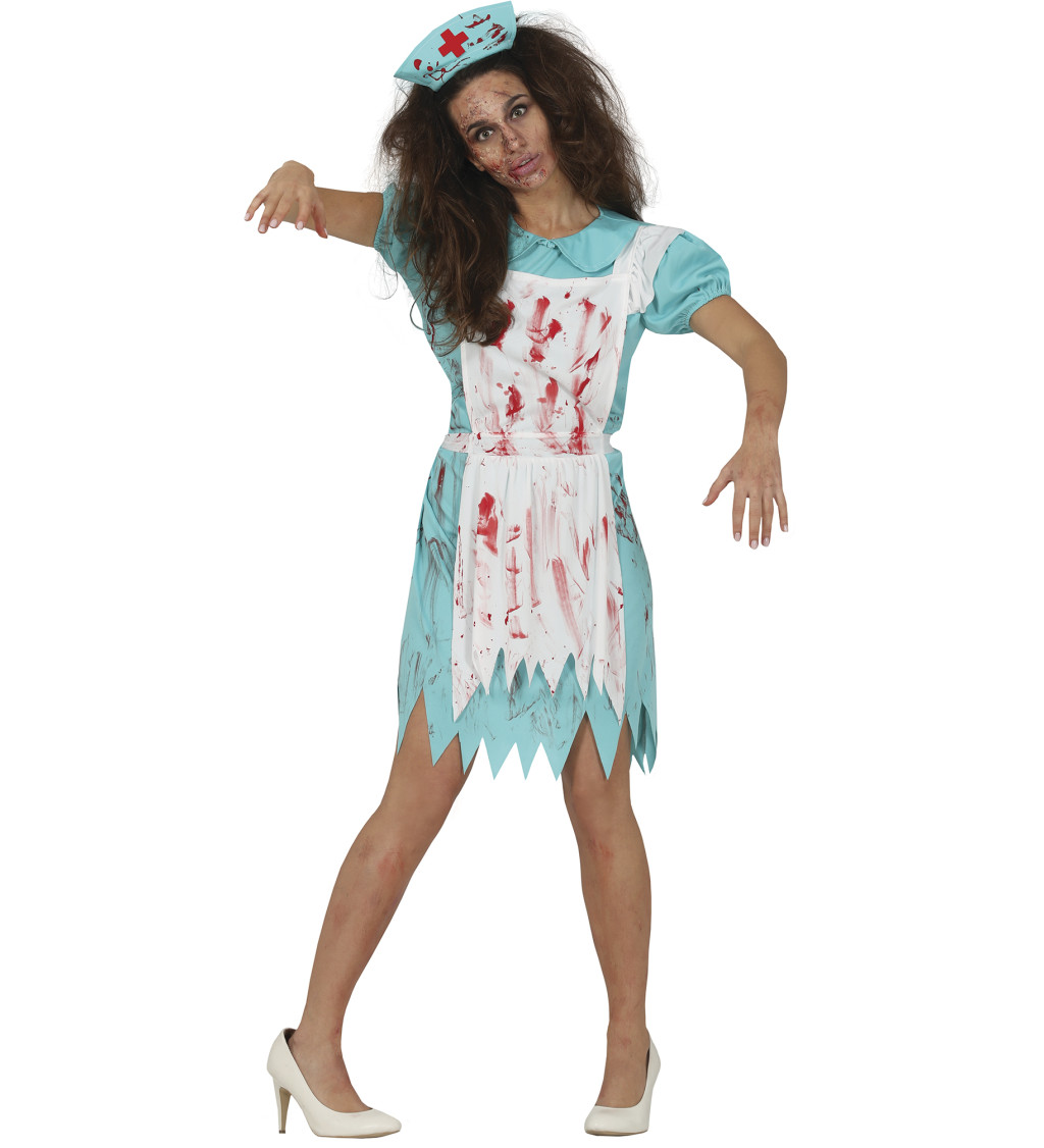 Kostým Zombie sestřička pro ženy