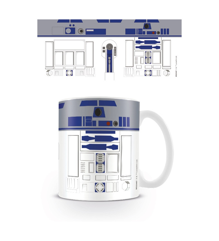 Keramický hrnek Star Wars (R2-D2)