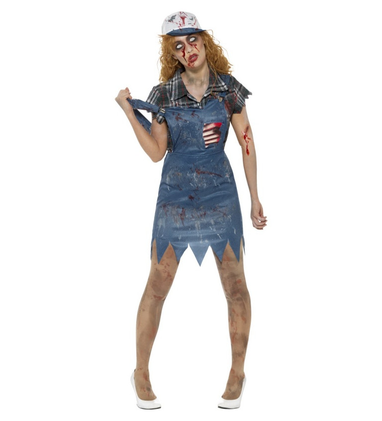 Kostým "Zombie farmářka"