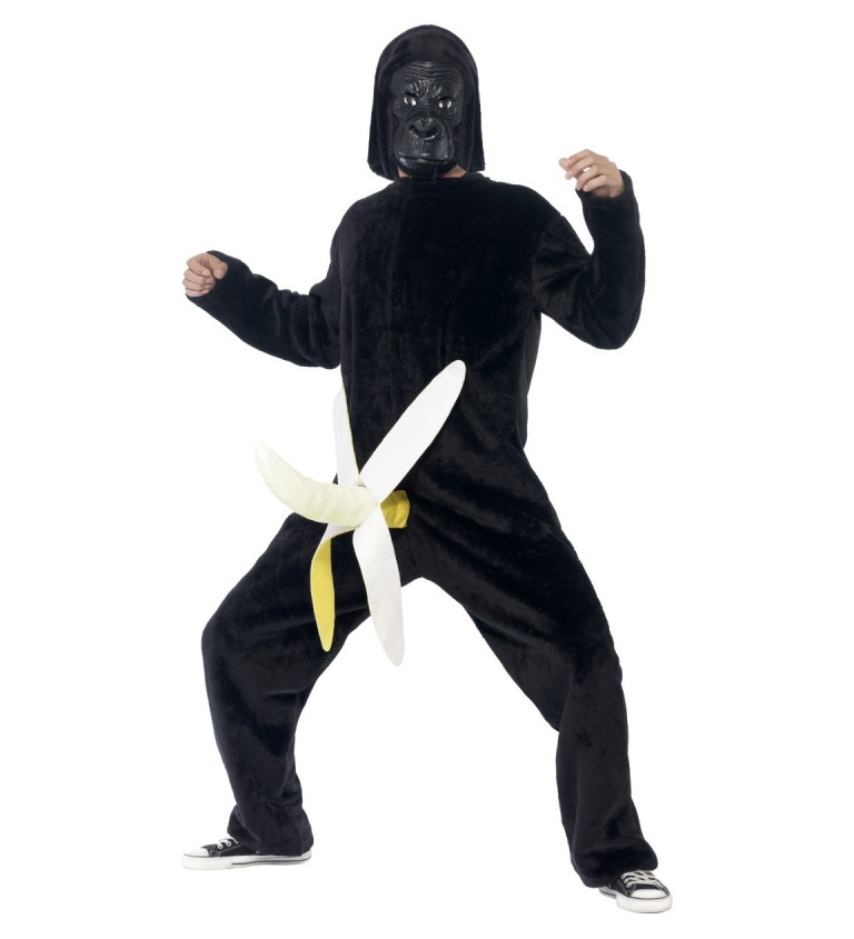 Kostým "Gorila s banánem"
