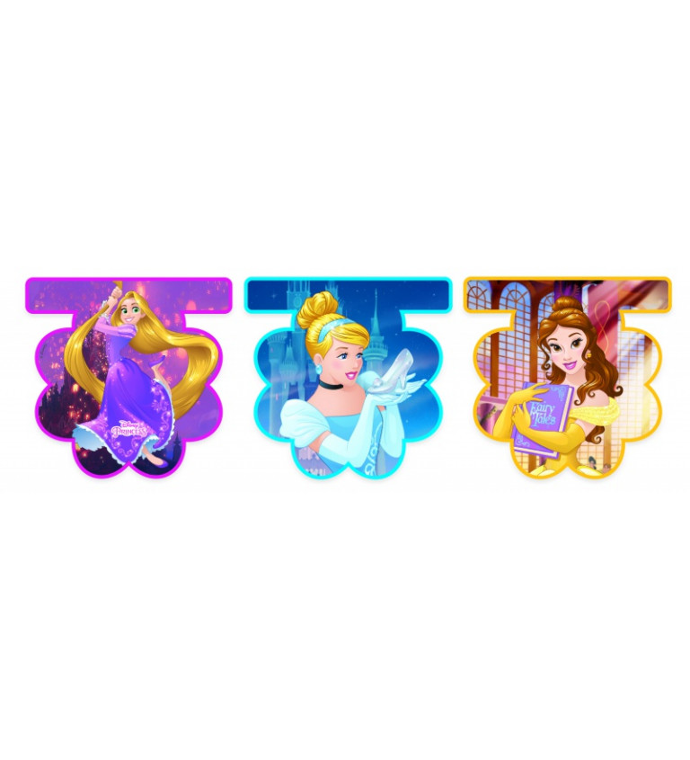 Girlanda - Disney princezny