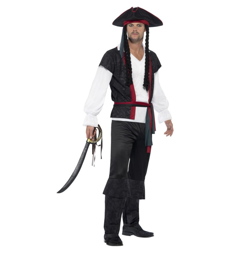 Kostým "Pirát černý"
