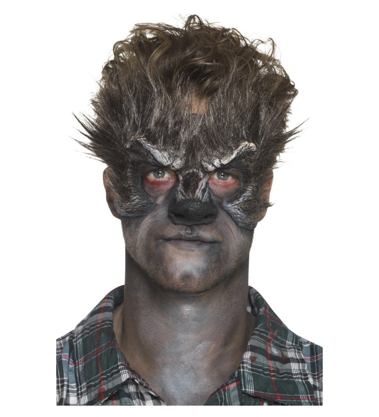 Maska Vlkodlak - nalepovací na obličej
