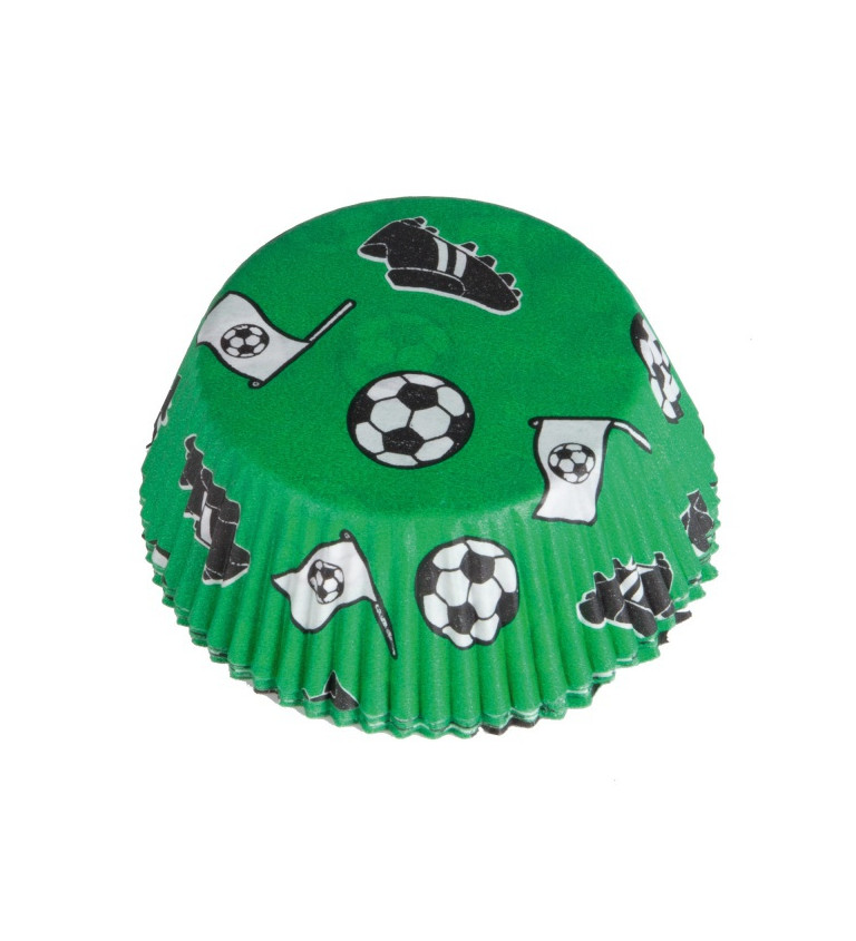 Cupcake košíčky Fotbal