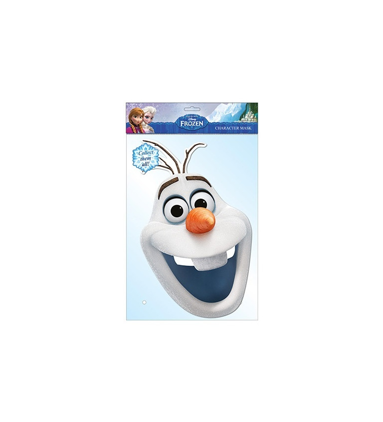 Party maska Olaf - Frozen