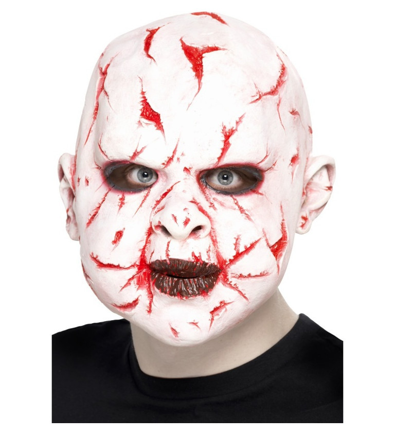 Maska Hororový zjizvený obličej