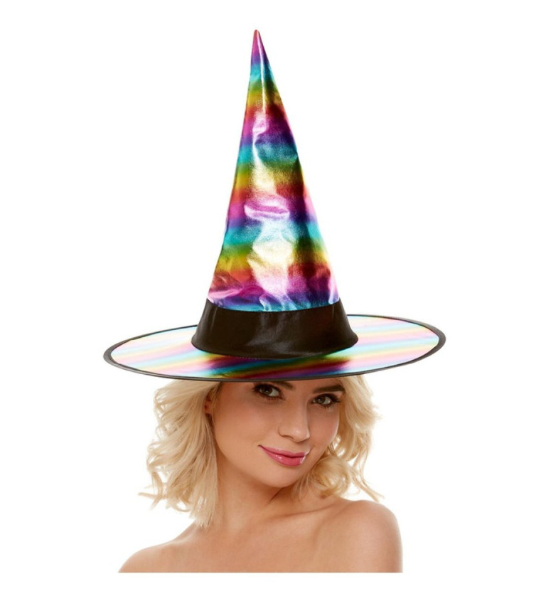Čarodějnický duhový klobouček