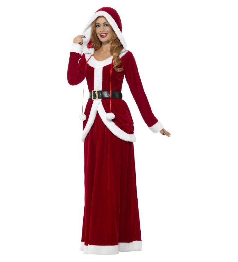 Kostým "Miss Santa - kapuce"