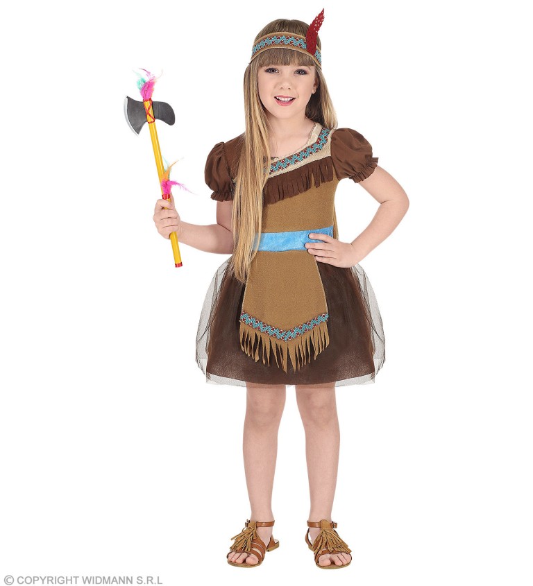 Dětský kostým "Indiánské děvče - tutu"