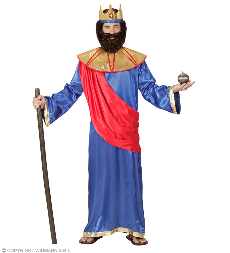 Kostým "Biblický král" - modrý