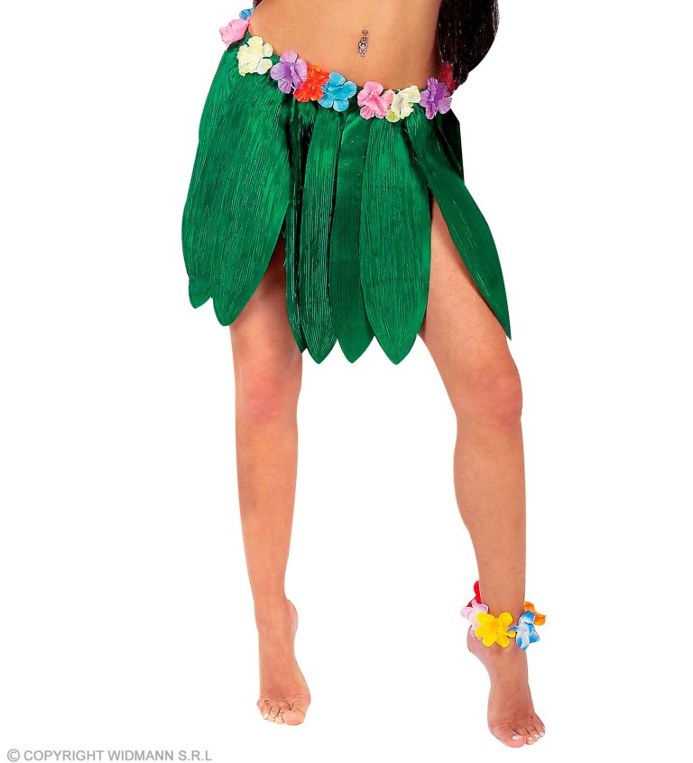Havajská sukně z banánových listů